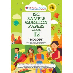 Oswaal ISC Sample Question Papers Class 12 Biology | Latest Edition